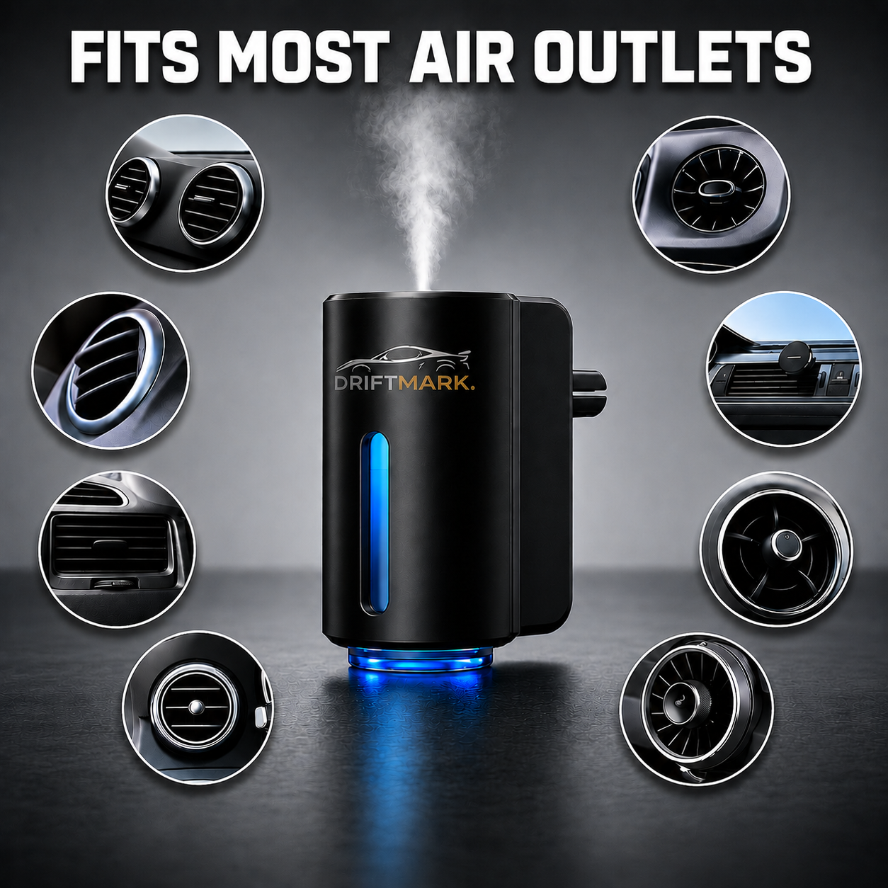DRIFTMARK™ Car Vent Clip Diffuser